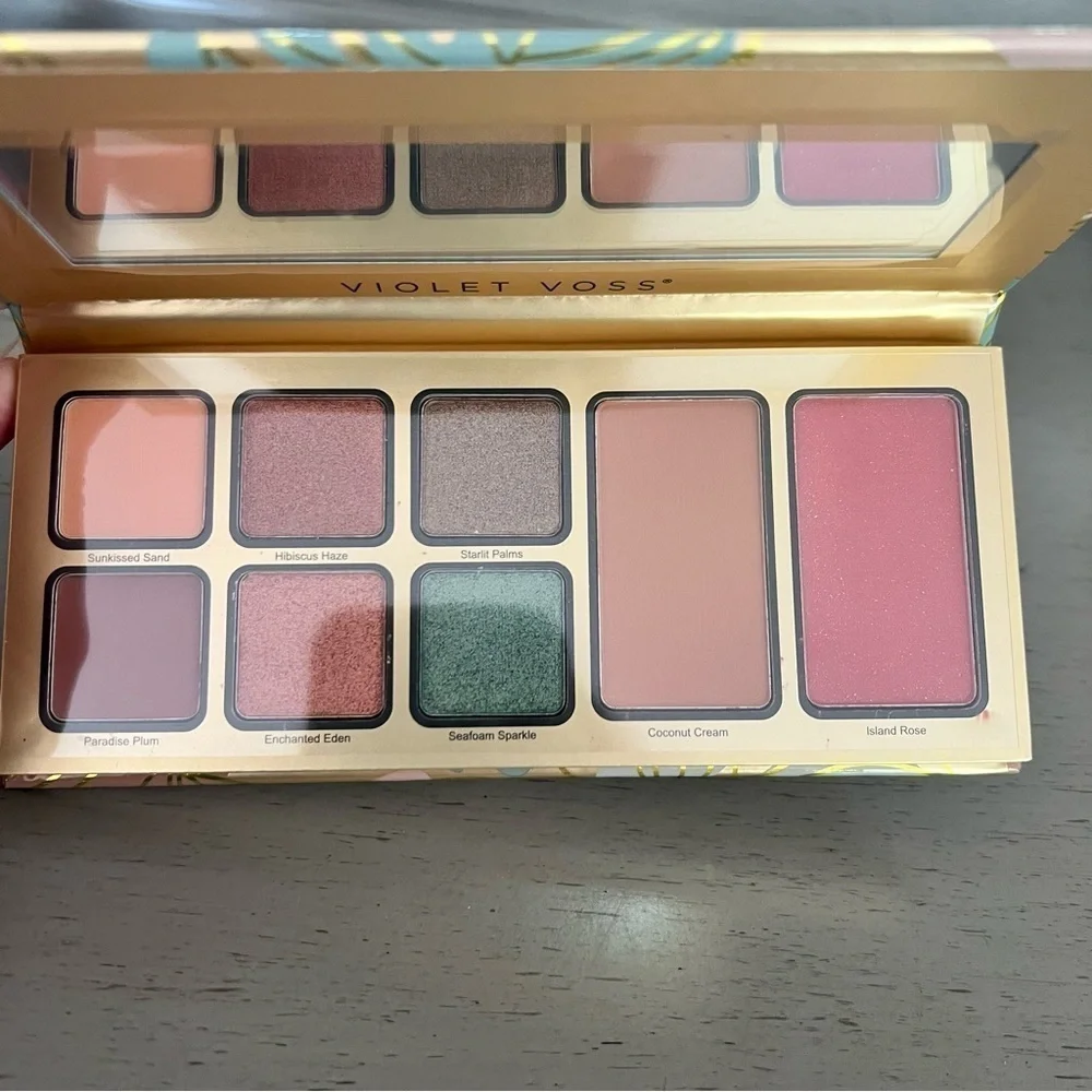 Violet Voss Pretty In Paradise Face & Eye Shadow Palette